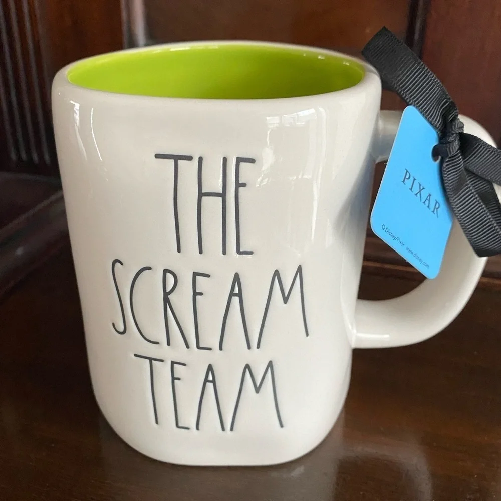 Rae Dunn Monster Inc Disney Pixar The Scream Team Mug NWT